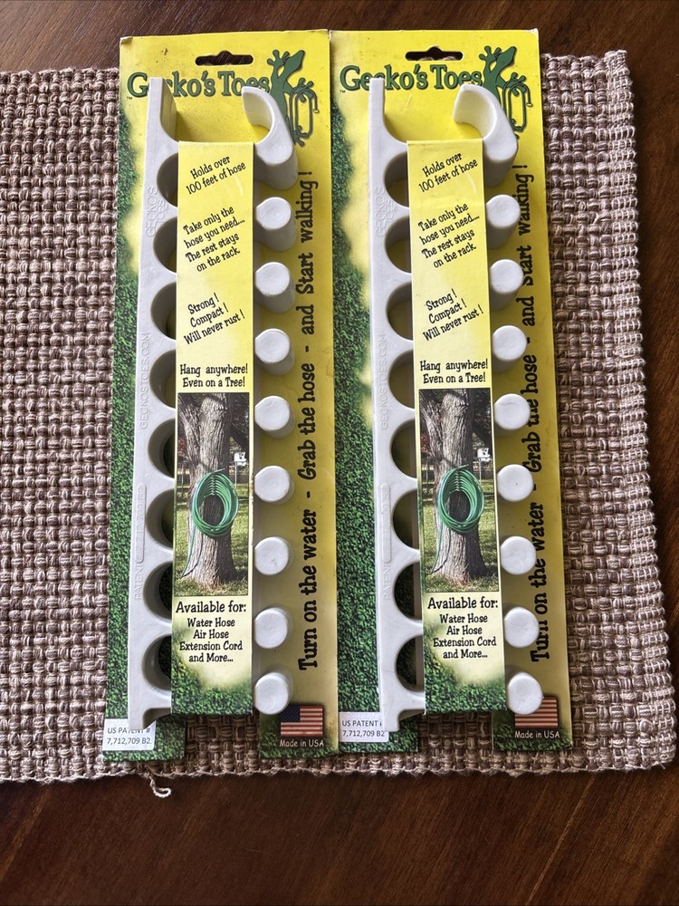 Gecko’s Toes Water Hose Rack (Two Pack)