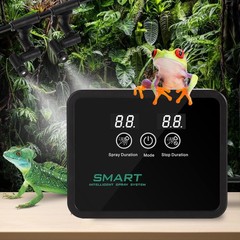 Reptile fogger Smart Spray System, S, Black reptile