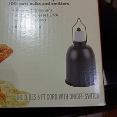Thrive 5.5″ Deep Dome Lamp For Reptiles 6 ft Cord, On/Off Switch NEW