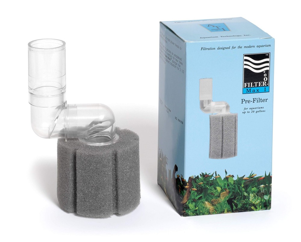 Filter Max I Foam Sponge Prefilter for Aquariums up to 10 Gallons