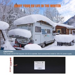 Facon 7-1/4″ x 25″ RV Tank Heater Pad with Automatic Thermostat – 2Packs, RV …