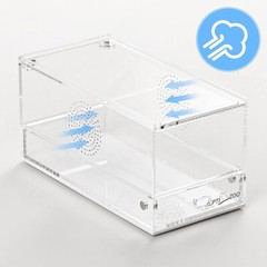 ReptiZoo Magnetic Acrylic Mini Terrarium 8x4x4 Insect Box NEW