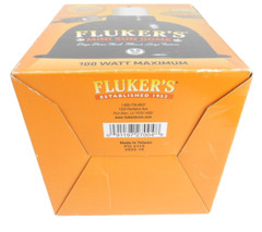 Flukers Mini Sun Dome Deep Flush Mount Lamp 5.5 in 100 Watt Max Turtles Reptiles