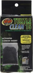 Zoo Med Turtle Clean 15 External Canister Filter Media Activated Carbon 6-Pack
