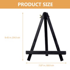 Tabletop Display Easel Small Portable Wooden Tabletop Mini Tripod Structure