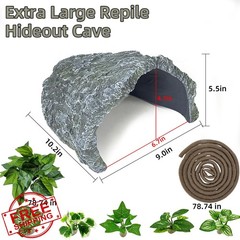 Tfwadmx Reptile Hideout Extra Large-Green