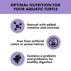 Turtle Food Sticks Aquatic Turtle Diet 1 lb Pellets for Turtles