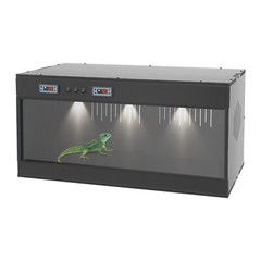 Reptile Breeding Box w/Sliding Door Reptile Pet Box Reptile Lounge Habitat 110V