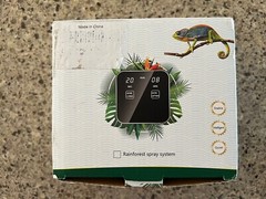 Reptile Humidifier Mister Fogger for Terrarium Automatic Timer Spray Mist Fogger
