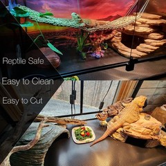 Reptile Substrate Mat Carpet Bedding, Bearded Dragon Substrate, Reptile Tank Ter