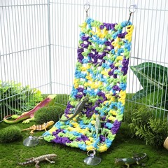 Reptile Hammock Small Hanging Bed for Bearded Dragon Fabric Dragons Lizard Beds