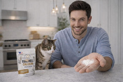 8 Oz Pure U.S.A. Eggshell Powder for Dogs/Cats, Finely Ground, Calcium Supplemen