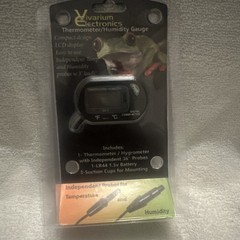 Vivariums Electronics Digital Combo Thermometer/Humidity Gauge