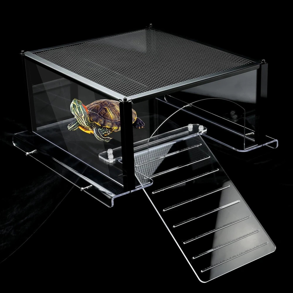 Turtle Topper Basking Platform for Aquatic Turtles 40 Breeder 75 Gallon, Aquati