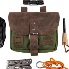 Hide & Drink, Survival Camping Pouch, Belt Loop, Rustic and Handy Tool Bag, W…