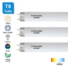 F15T8/D Daylight 18Inch 15 Watt T8 Straight Tube,F15T8/DL T8 Linear Preheat L…
