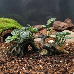 Pet Rock Hide Easy to Clean Fake Stone Hideout Stable Base for Aquatic Habitat