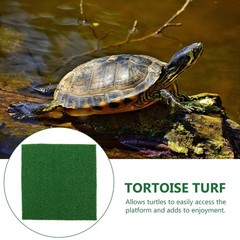 Reptile Basking Dock Artificial Turf Pad Moss Carpet for Reptiles