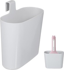 Cat Litter Scoop Holder Compact Plastic Stand with Rounded Corners for Safe P…