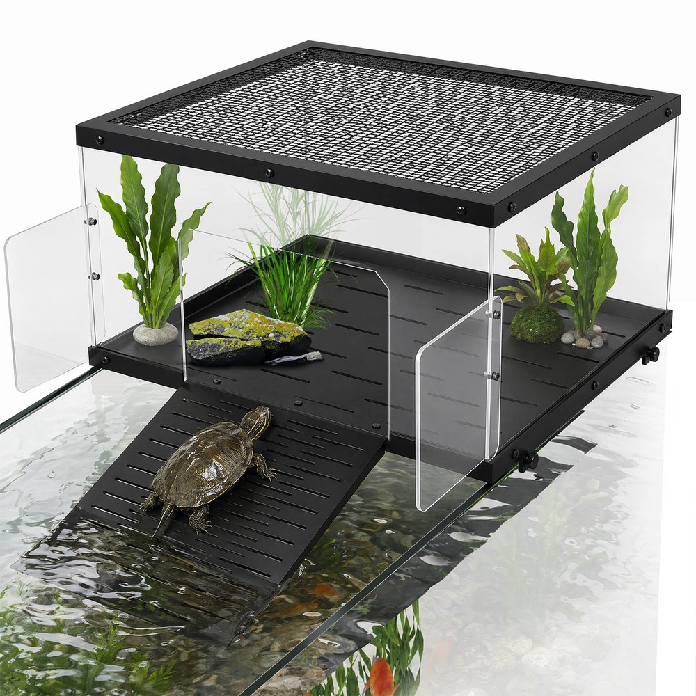 Above Tank Turtle Basking Platform for for 17-19 Inch Aquariums