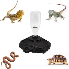 Reptile Water Feeder Automatic Water Dispenser Waterer 13.5Oz Feeding