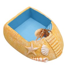Hermit Crab Water Pool with Climbing Ramp, Resin Hermit Crab Habitat, Hermit …
