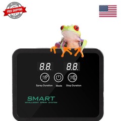 Reptile Misting System with Timer | Reptile Mister with 360°Adjustable Mistin…