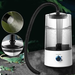 Reptile Fogger Terrariums Humidifier Fog Machine With 4L Tank & Adjustable Hose