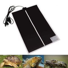 20W Terrarium Reptile Heating Pad 110V NonAdhesive Heat Mat Temp Adjustment