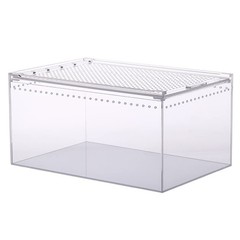 NANEEZOO Magnetic Large Enclosure 2.5 Gallon 12 x 8 x 6 Inch One size, Clear