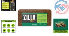 Organic Coconut Husk Brick for Reptiles – Ideal Substrate for Tropical Habitats