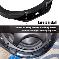 RYANSTAR RACING 2PCS 6″ x 9″ Car Speaker Plates Compatible with Ford F150 201…