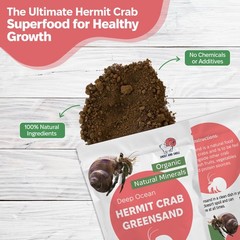 Hermit Crab Supplement Bundle – Greensand, Oyster Shell Powder and Worm Casti…