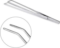 Pet Reptile Feeding Tongs Forceps Tweezers Curve & Straight 11″ 27cm