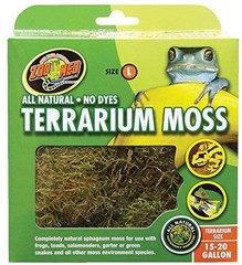 Zoo Med Terrarium Sphagnum Moss Completely All Natural 15-20 Gallon – 2 Pack