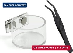 Jumping Spider Feeding Dish Set, Magnetic Water Bowl, Reptile Feeding Tongs, Jum