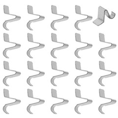 20Pcs Cabinet Shelf Clips, Heavy Duty Metal Shelf Clips Removable Shelving Ho…