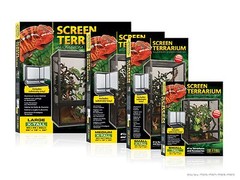 EXO TERRA SCREEN TERRARIUM – SMALL/TALL – 18IN X 18IN X 36IN – PT-2677