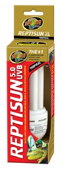 ZOO MED REPTISUN 5.0 26 WATT UVB TROPICAL COMPACT FLUORESCENT BULB – FS-C5