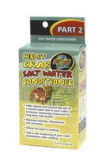 Zoo Med Labs Hermit Crab Salt Water Conditioner 3 oz Benefits Fresh Water Supply