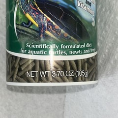 Reptomin Floating Food Sticks, Food for Aquatic Turtles, Newts and Frogs, 3.70oz