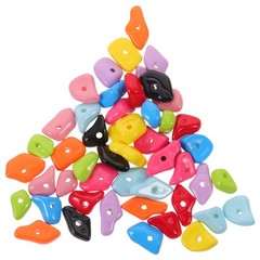 50pcs Rock Climbing Holds: Climbing Wall Holds Multi-Colored – Indoor & Outdoor