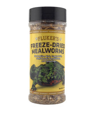 Fluker’s Freeze Dried Mealworms Pet Food, 1.7 oz (48 g) FREE FAST SHIPPING