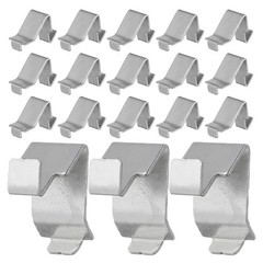 50 Pcs Metal Shelf Clips Cabinet Buckle Bookshelf Shelving Clamps