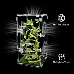 Large Jumping Spider Enclosure, Tarantula Enclosure with Front Opening Door, …