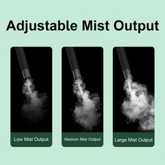 2.5L Reptile Fogger Mister Humidifier With Integrated Tank, Digital Timer