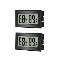 Reptile Thermometer Hygrometer Meter Indoor Temperature Gauge Fahrenheit ℉
