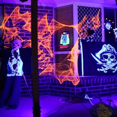 40W LED Black Light Bar for Glow Party, Blacklight with Plug &Switch,
