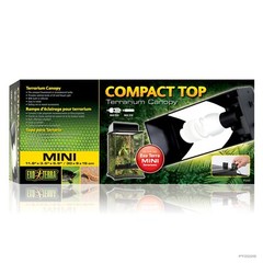 EXO TERRA Compact Top Terrarium Canopy Mini 11.8 x 3.5″ x 5.9″ ” PT2225