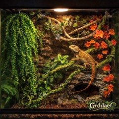 Reptile Vines Plants for Terrarium, Flexible Vines Jungle Climbing Branch